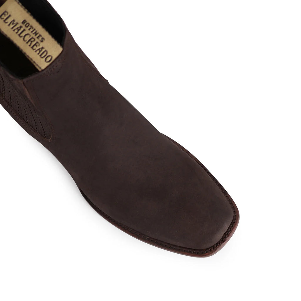 BOTÍN DUBAI NOBUCK CHOCO