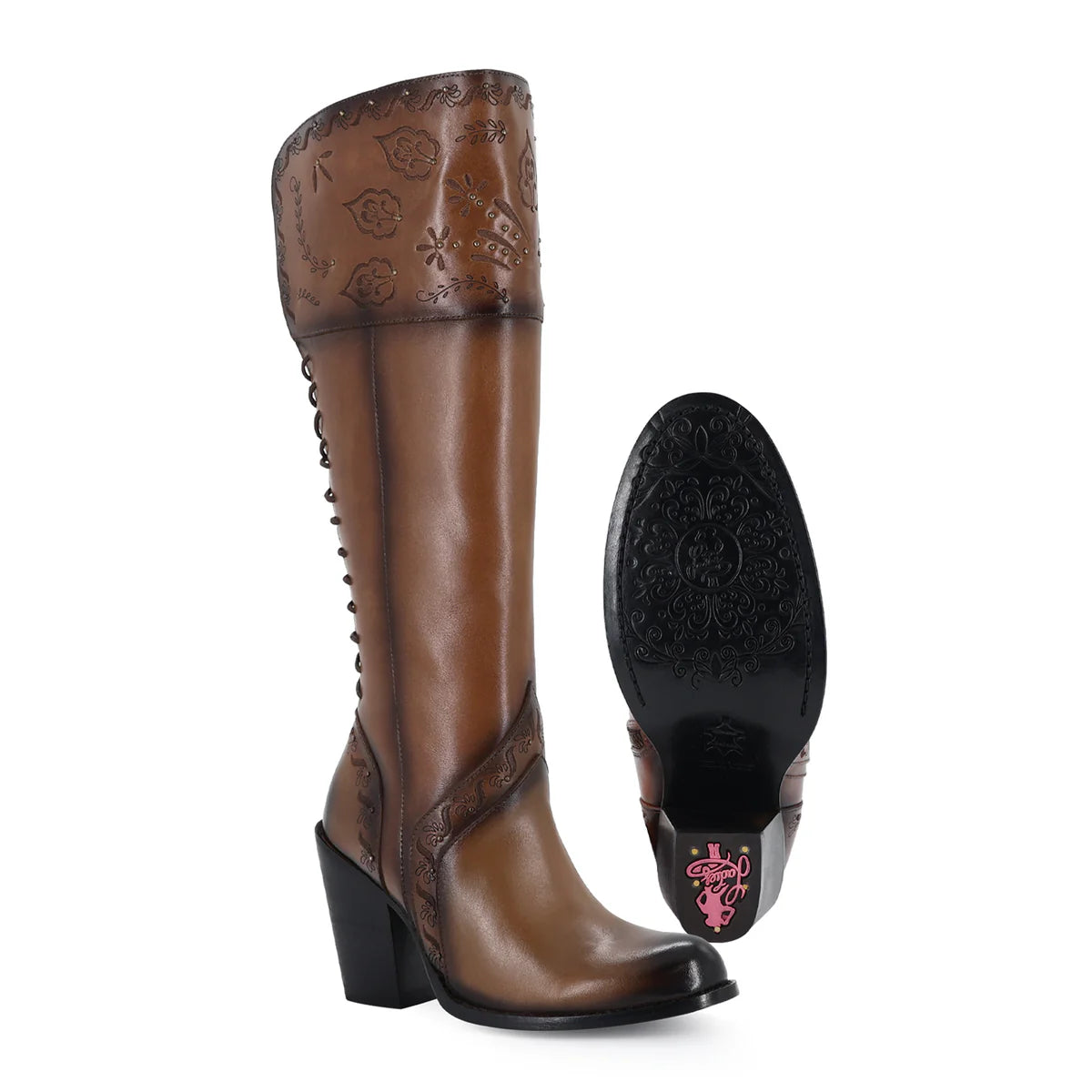 BOTA CASUAL PARA DAMA DE PIEL MODELO PRESUMIDA