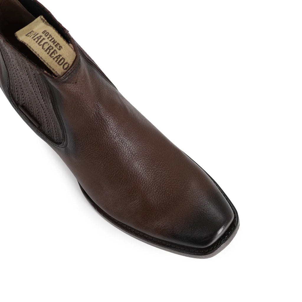 BOTÍN DUBAI FLOTER CHOCO SUELA MEDIA VIDA