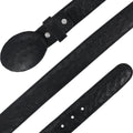 CINTURON VAQUERO PARA HOMBRE EN PIEL DE AVESTRUZ