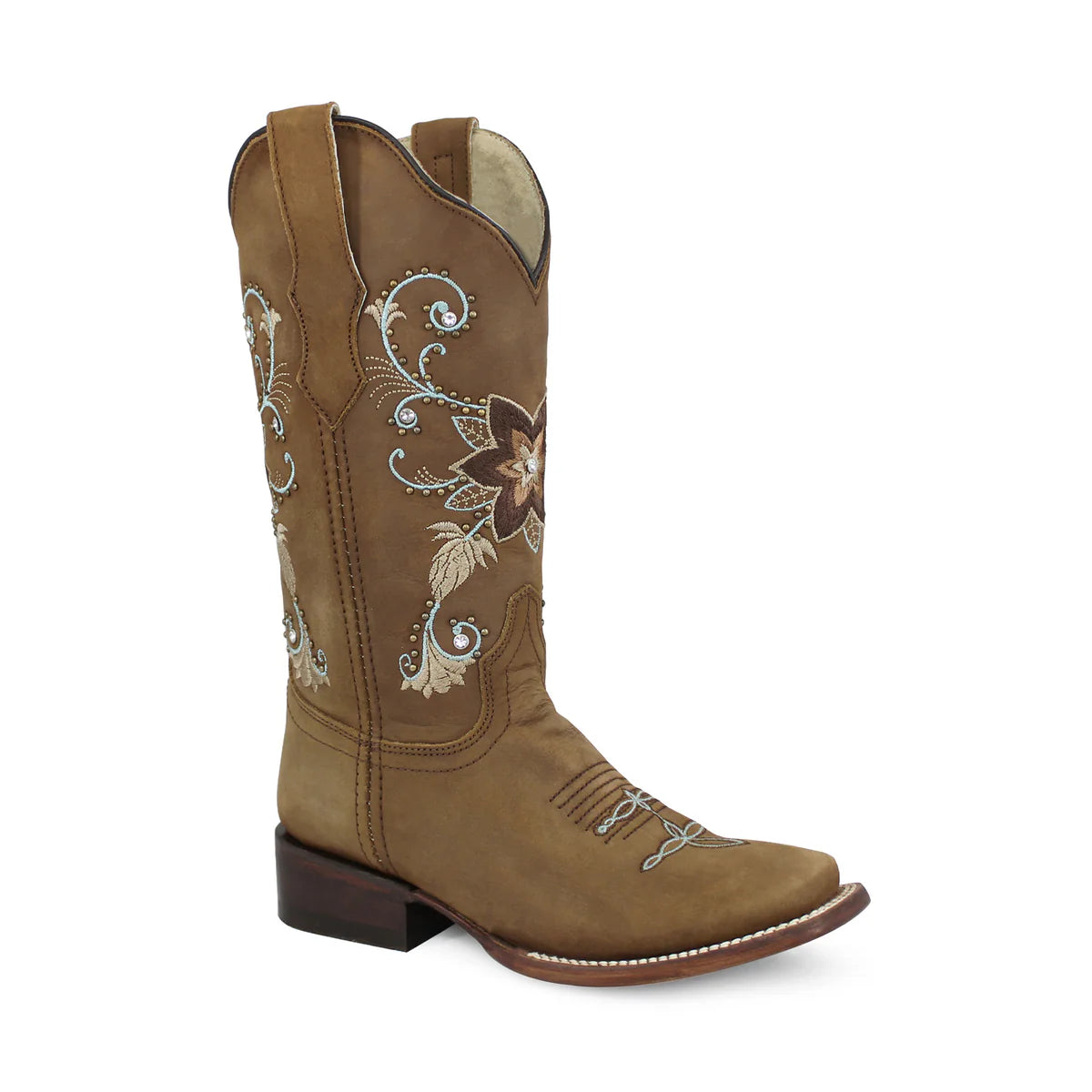 BOTA VAQUERA PARA DAMA DE PIEL MODELO ESPECIAL