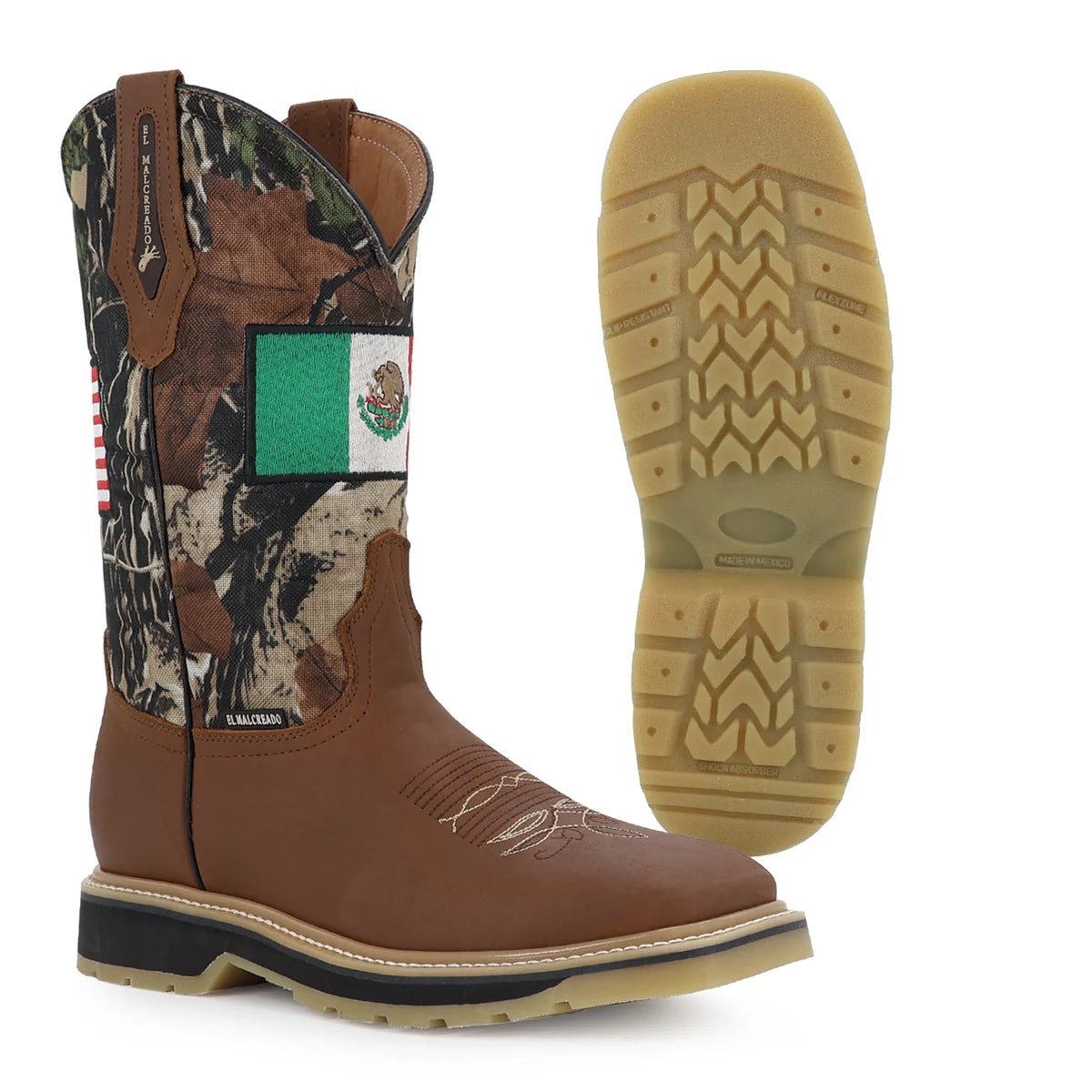 BOTA DE TRABAJO BOXER BAND MIEL