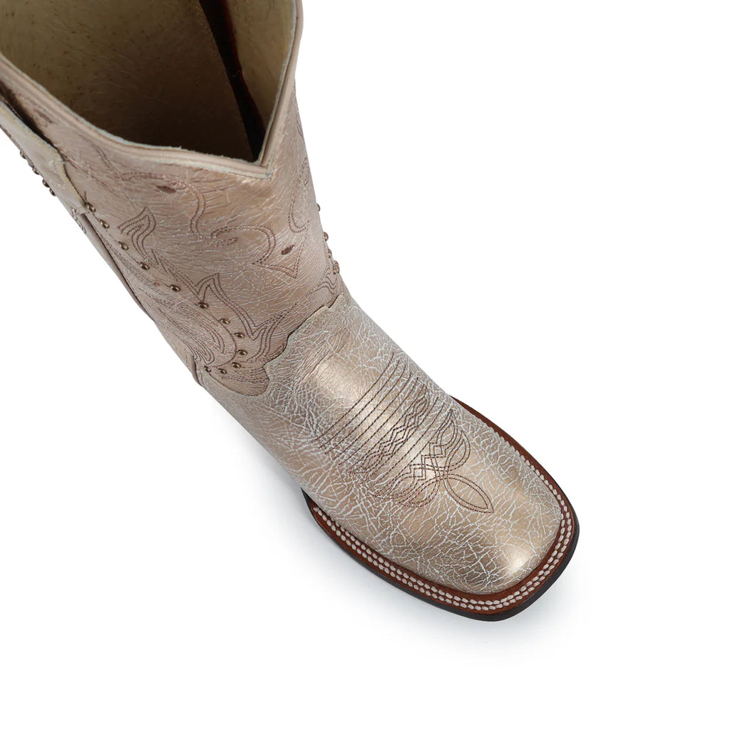 BOTA VAQUERA PARA DAMA DE PIEL MODELO CAYENA