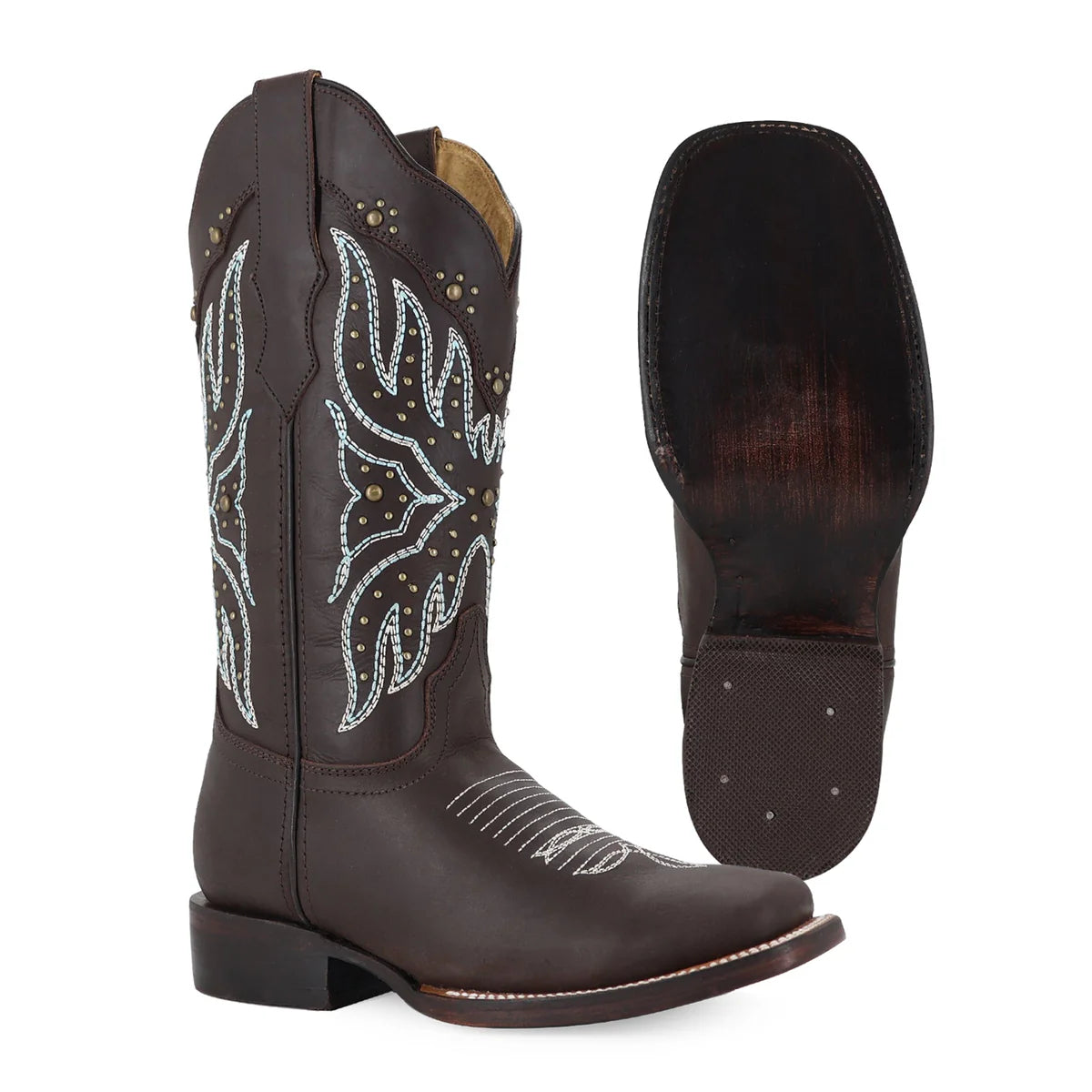 BOTA VAQUERA PARA DAMA DE PIEL MODELO MADDY