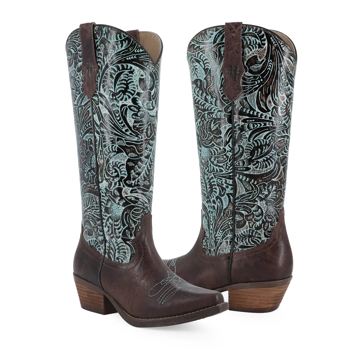 BOTA VAQUERA PARA DAMA DE PIEL MODELO PARTY