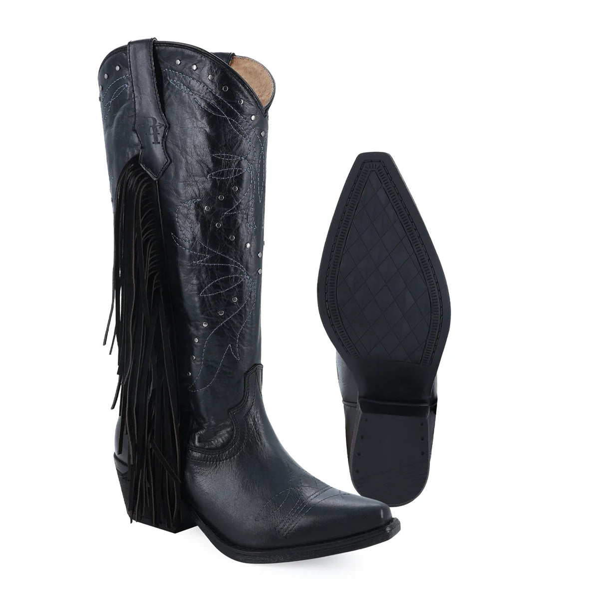 BOTA VAQUERA PARA DAMA DE PIEL MODELO FANCY