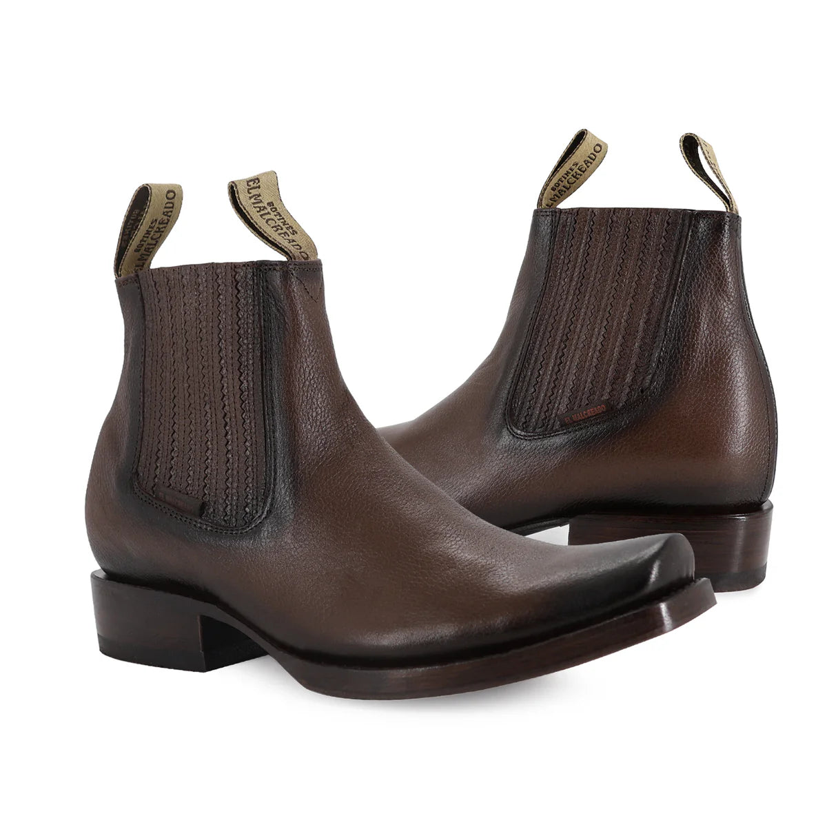 BOTÍN DUBAI FLOTER CHOCO SUELA MEDIA VIDA