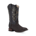 BOTA VAQUERA BULLDOG PITÓN NOBUCK CAFE