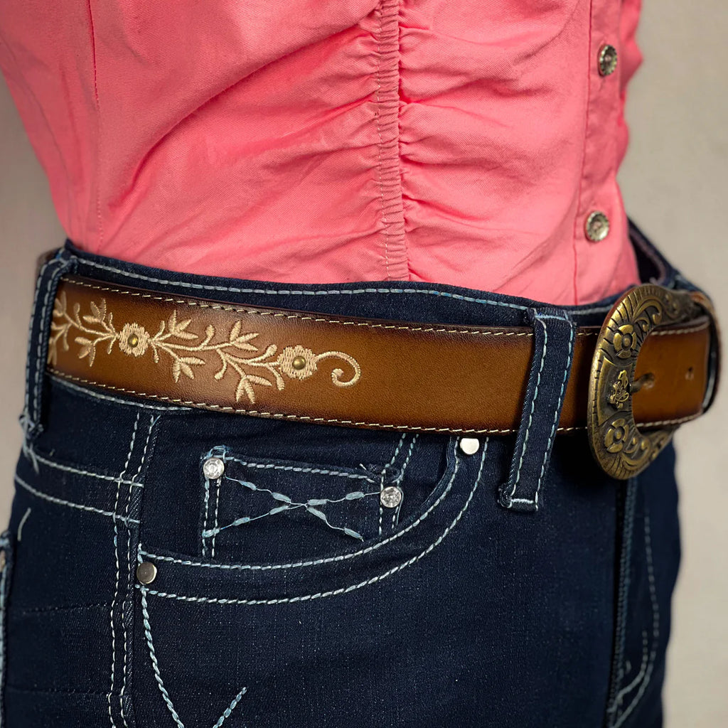 CINTO VAQUERO PARA DAMA MODELO ARMONIA