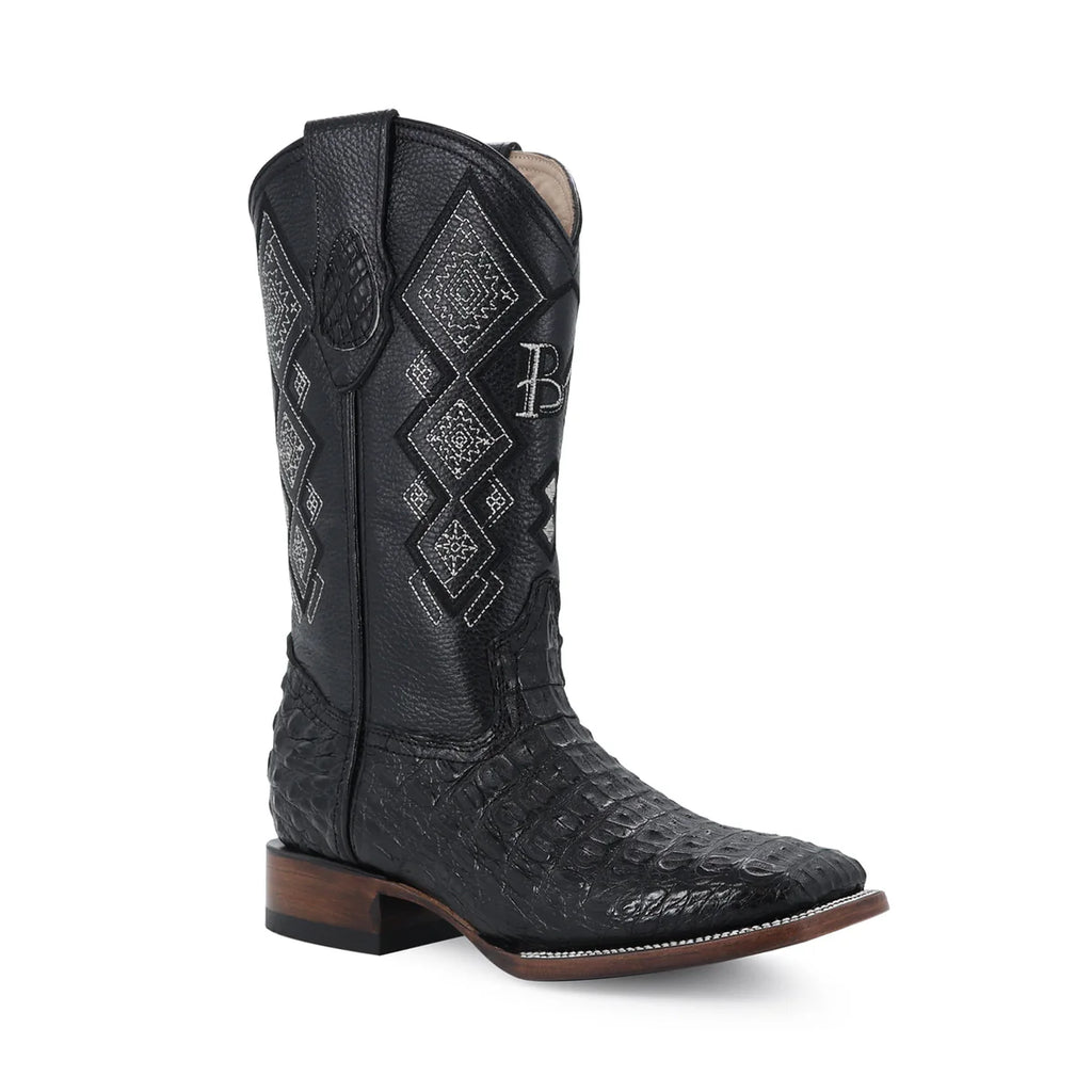 BOTA VAQUERA BULLDOG COCO LOMO COLOR NEGRO