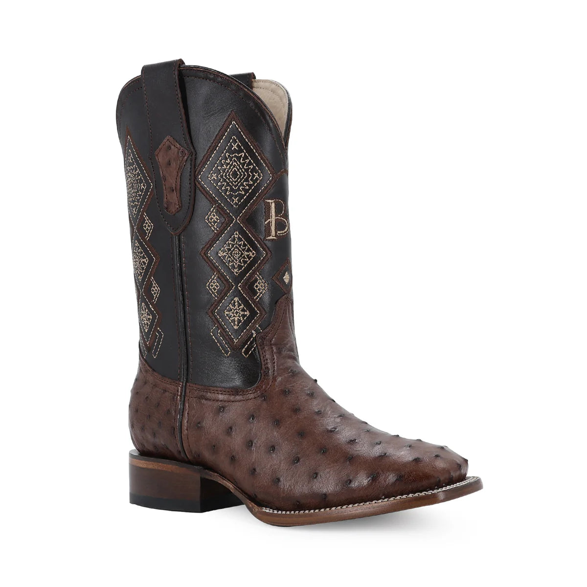 BOTA VAQUERA BULLDOG AVESTRUZ CAFE