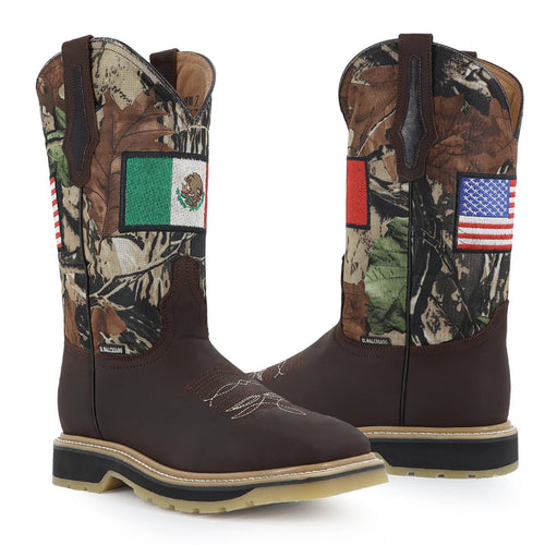 BOTA DE TRABAJO BOXER BAND CHOCOLATE