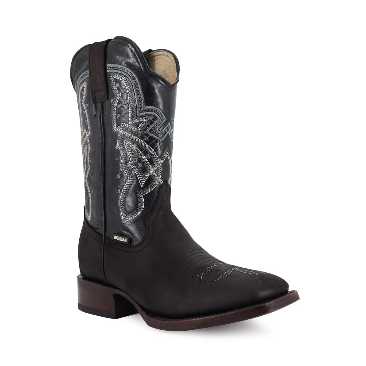 BOTA VAQUERA BULLDOG CRAZY NEGRO