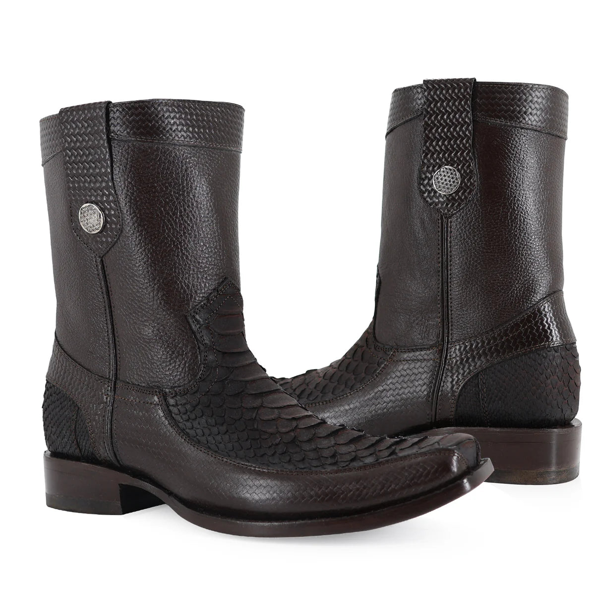 BOTIN ORION EN PIEL DE PITON NOBUCK