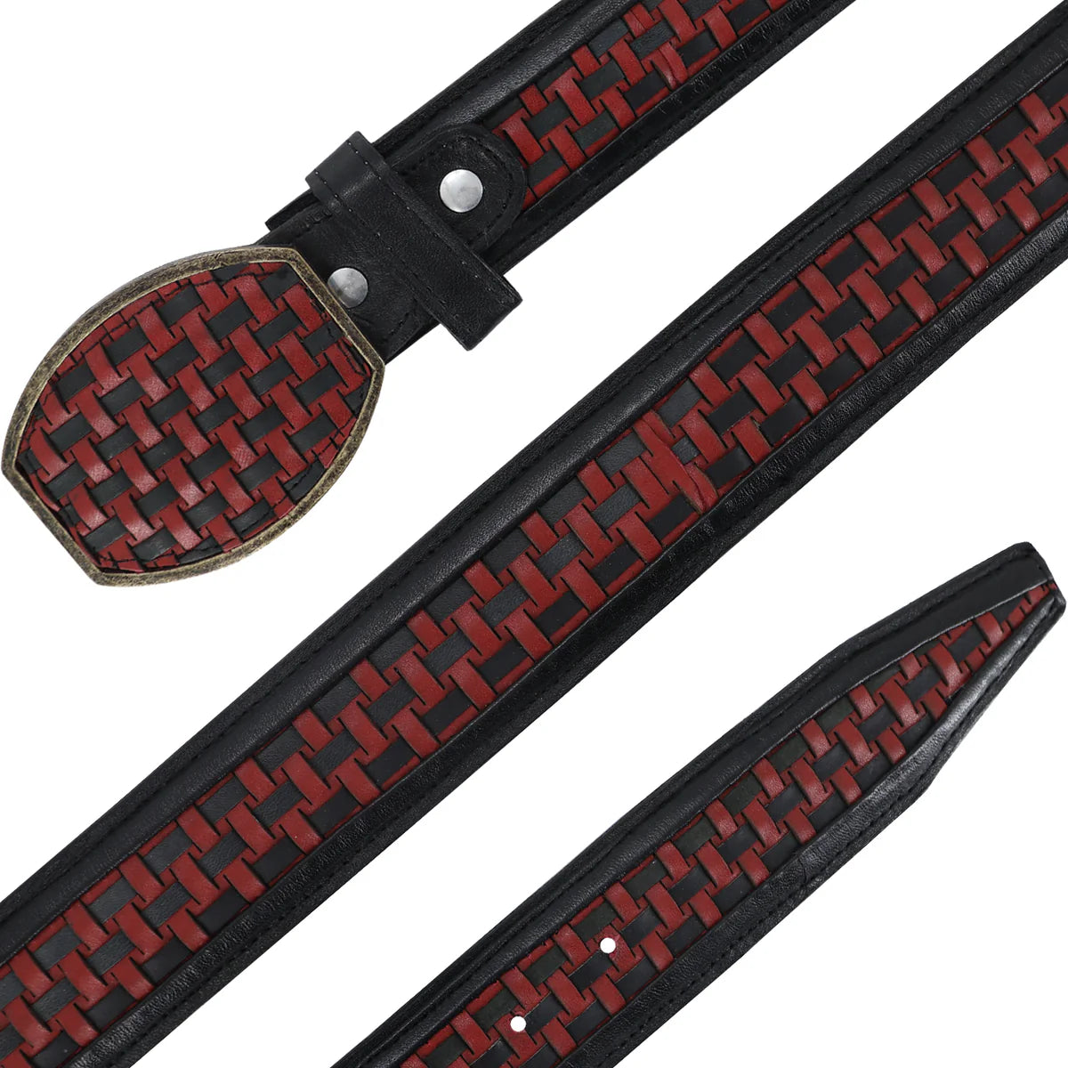 CINTURON HEBILLA CUA PARA HOMBRE EN PIEL DE PETATILLO