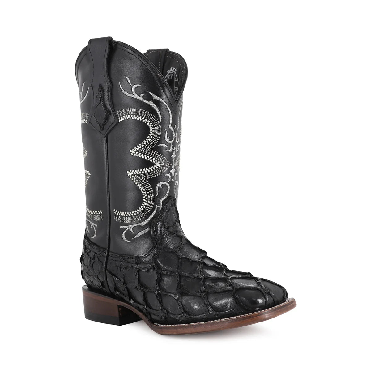 Bota Vaquera Bulldog Pescado Negro