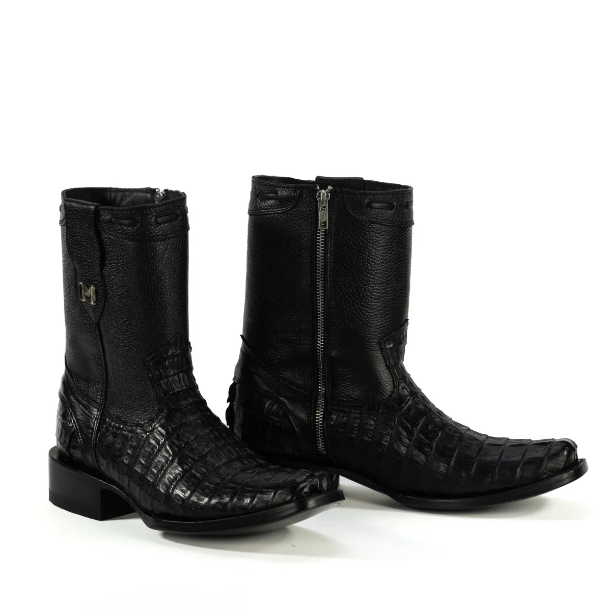 BOTIN DYLAN EN PIEL DE COCODRILO