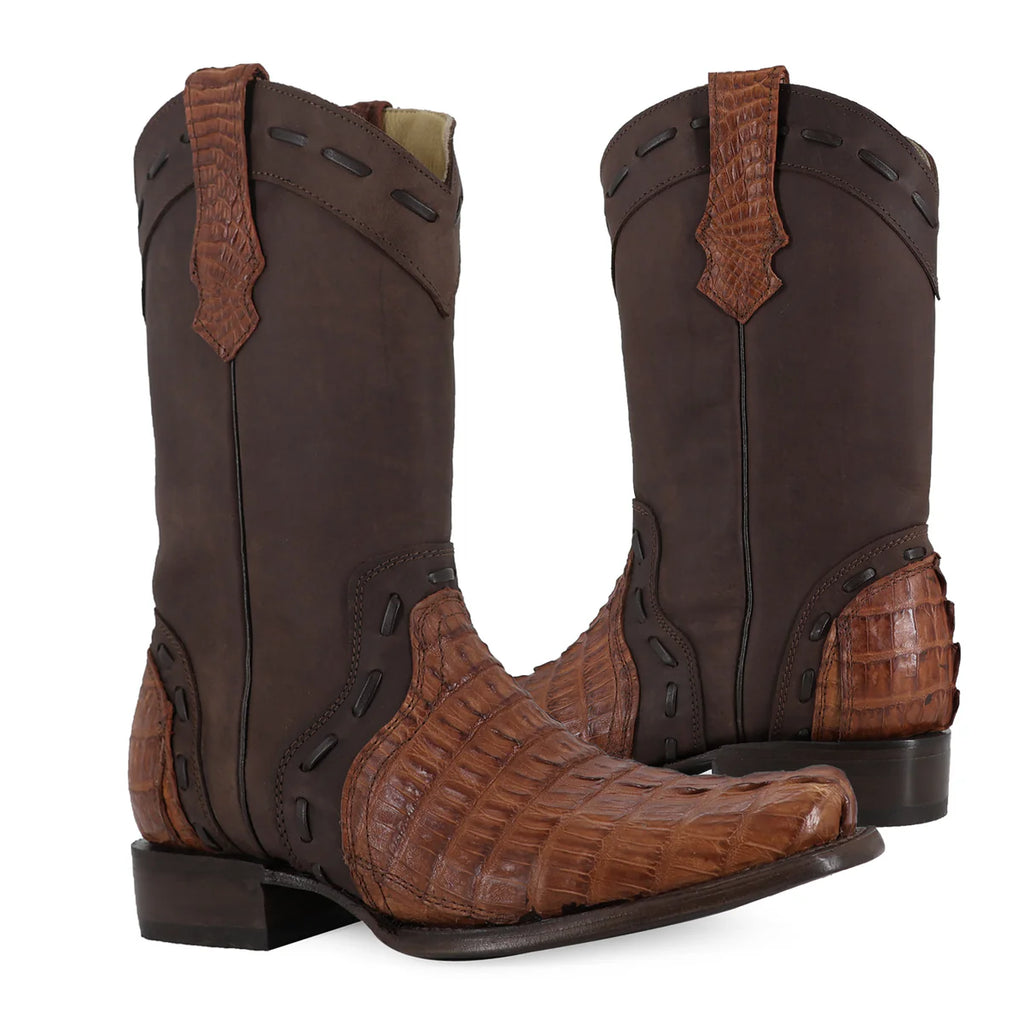 BOTA VAQUERA FRANCO COCODRILO-COLA COLOR CODAC