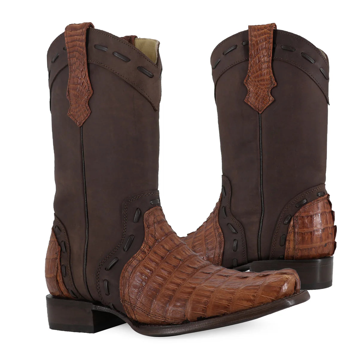 BOTA VAQUERA FRANCO COCODRILO-COLA COLOR CODAC